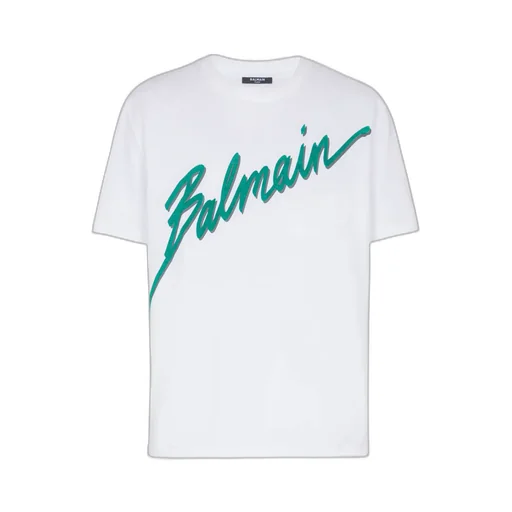 Logo Printed Straight Hem T-Shirt