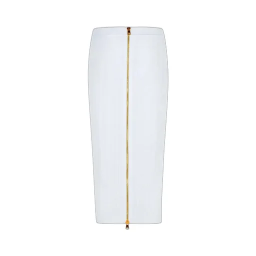 Cable-Knit Midi Skirt