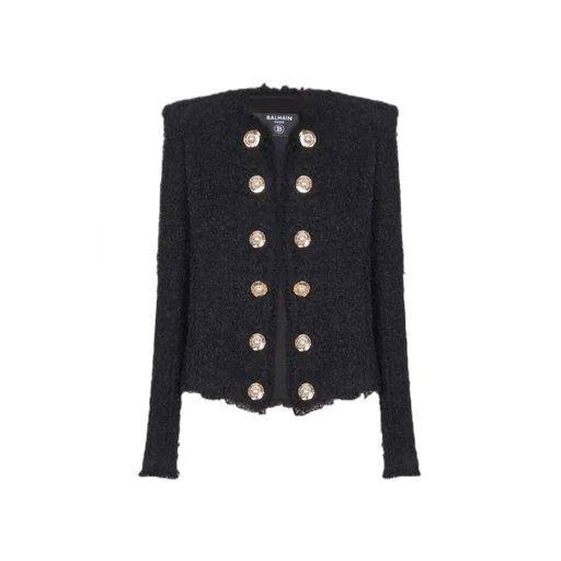Edge-To-Edge Tweed Jacket
