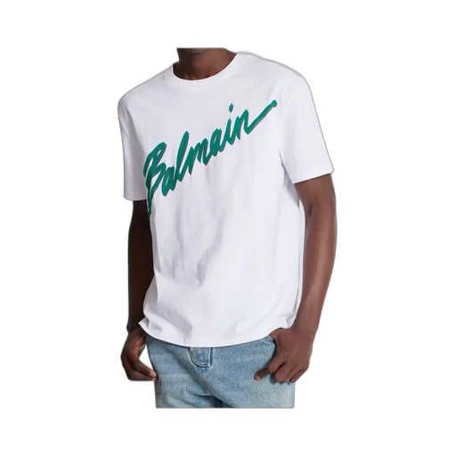 Logo Printed Straight Hem T-Shirt