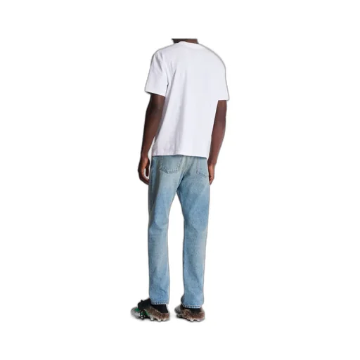 Logo Printed Straight Hem T-Shirt