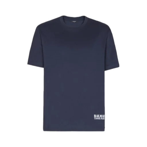 Small Balmain Stamp Printed T-Shirt