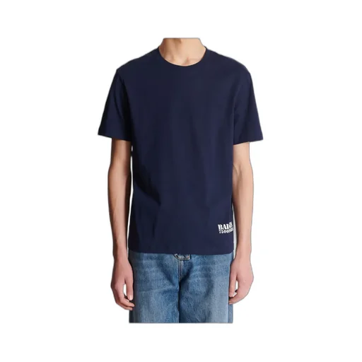 Small Balmain Stamp Printed T-Shirt