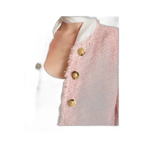 Sequin Embellished Long Sleeved Jacket