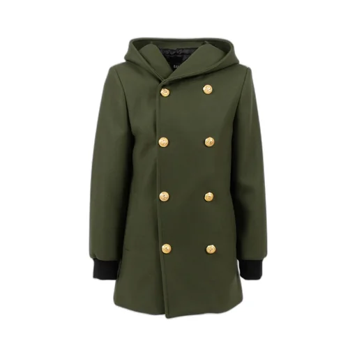 Kids Long Sleeved Double Breasted Coat