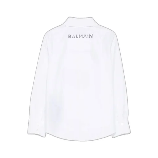 Crystal-Embellished Poplin Shirt