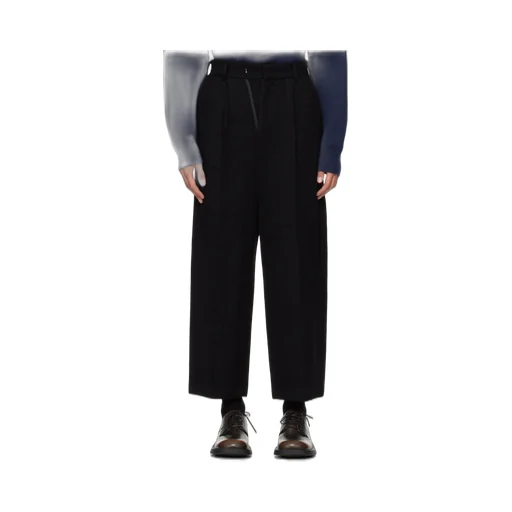 Belt-Loop Casual Pants