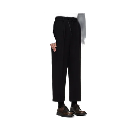 Belt-Loop Casual Pants