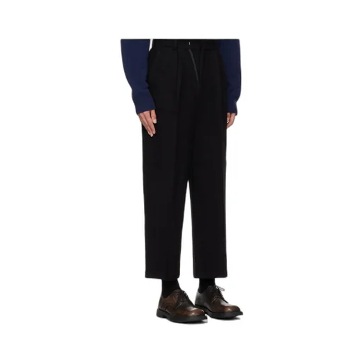 Belt-Loop Casual Pants