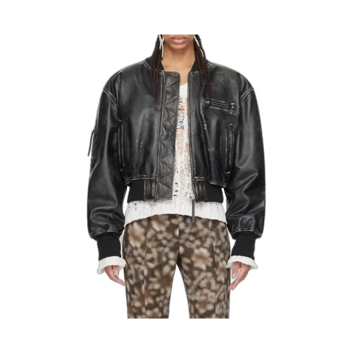 Zip-Up Bomber Jacket