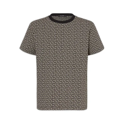 Monogram-Printed Crewneck T-Shirt
