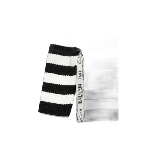 Stripe-Detail Cardigan
