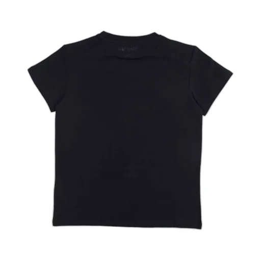 Button-Embellished Cotton T-Shirt