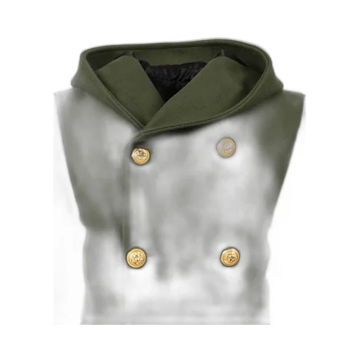 Kids Long Sleeved Double Breasted Coat