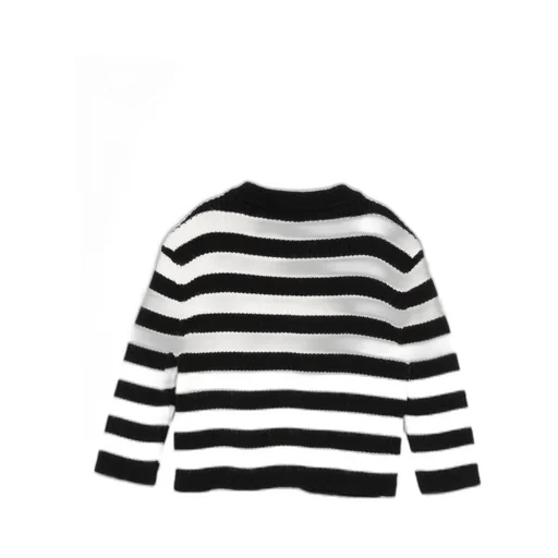 Stripe-Detail Cardigan