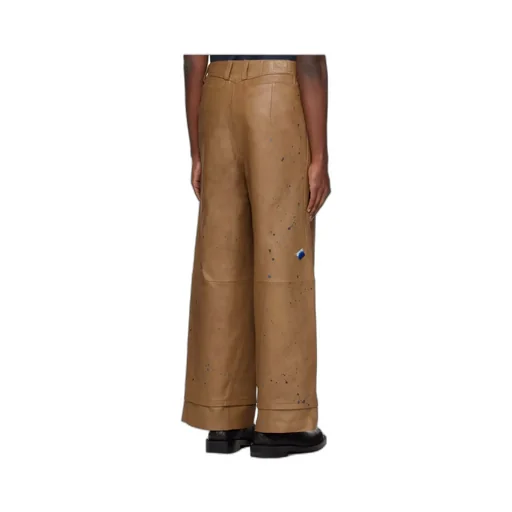 Stitched Waist Loop Casual Pants
