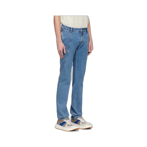 Stitched Belt-Loop Jeans