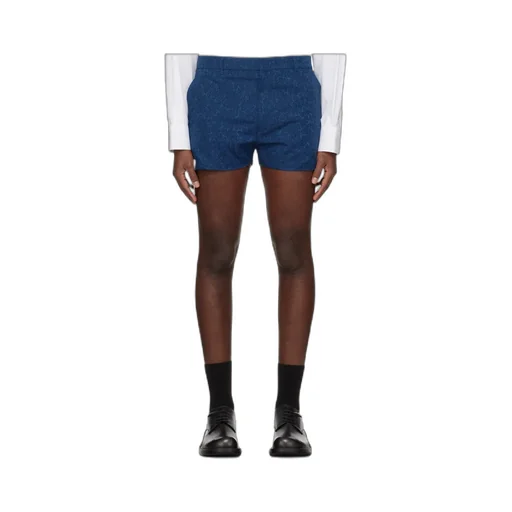 Belt Loop Zipper Shorts