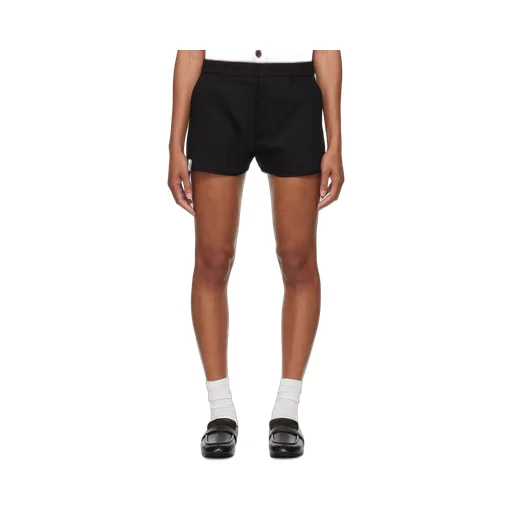 Belt Loop Zipper Shorts