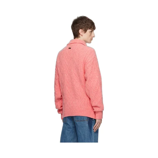 Layered Collar Knitted Sweater