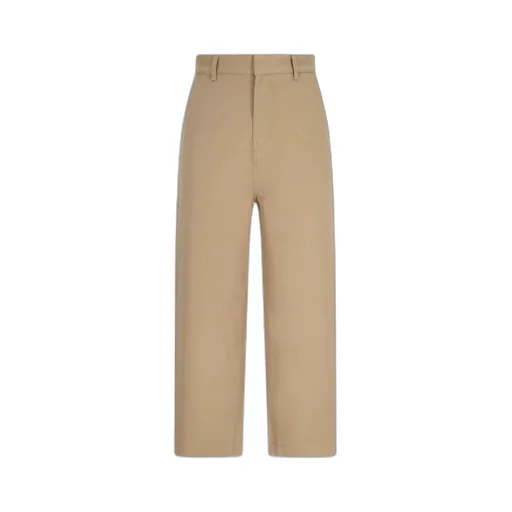 Belt-Loop Casual Pants