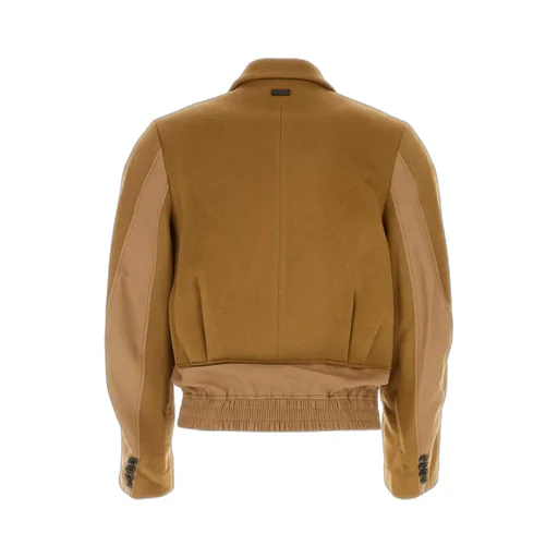 Buttoned Long-Sleeved Jacket