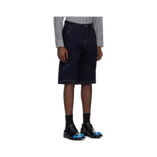Belt Loop Zipper Shorts
