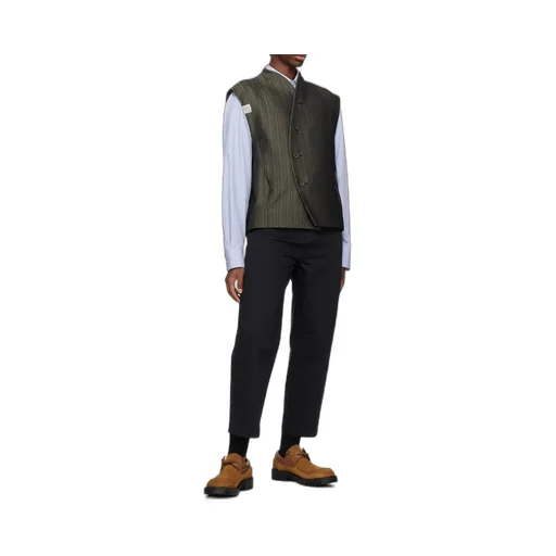 Twill Waist-Loop Casual Pants