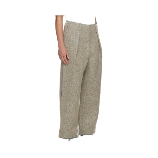 Low-Rise Logo Casual Pants