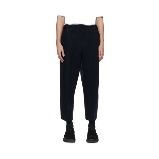 Belt Loop Zipper Casual Pants
