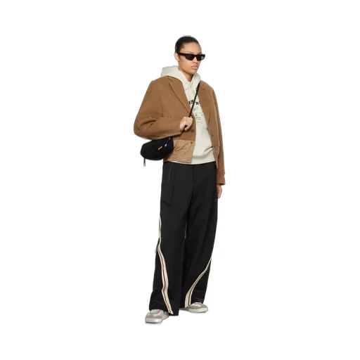 Buttoned Long-Sleeved Jacket