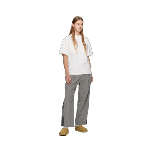 Stitched Zipper Casual Pants