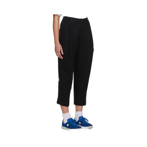 Belt Loop Zipper Casual Pants