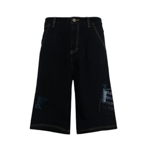 Belt Loop Zipper Shorts