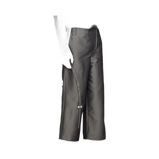 Zip Belt Loop Casual Pants