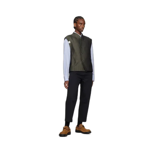 Twill Waist-Loop Casual Pants