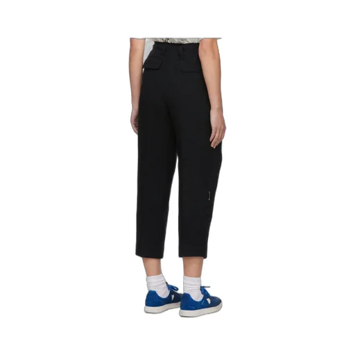 Belt Loop Zipper Casual Pants