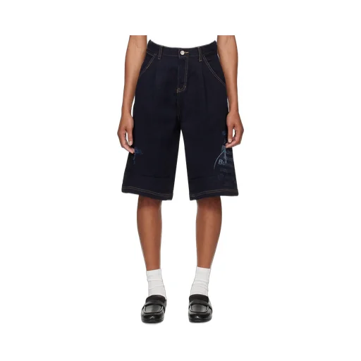 Belt Loop Zipper Shorts