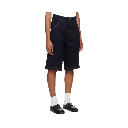 Belt Loop Zipper Shorts