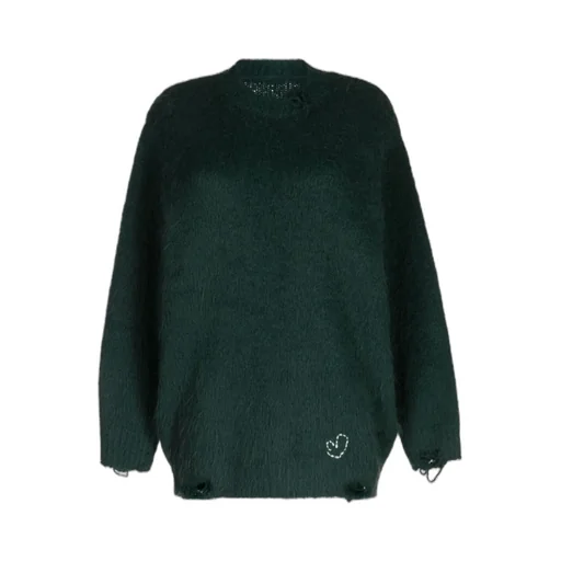 Imitation Fleece Knitted Sweater