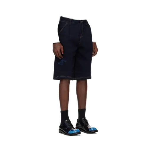 Belt Loop Zipper Shorts