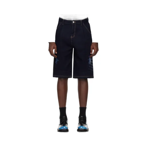 Belt Loop Zipper Shorts