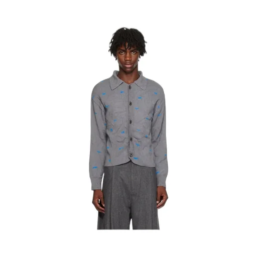 Jacquard Cardigan