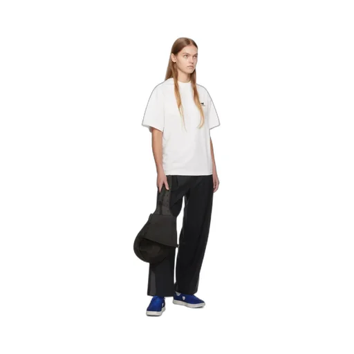 Striped Belt-Loop Casual Pants