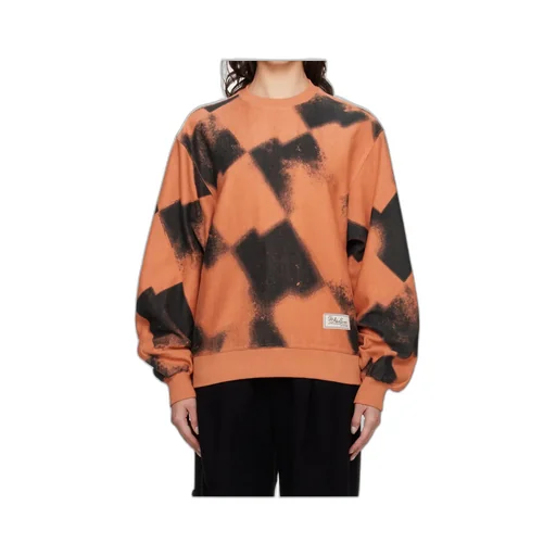 Round-Necked Printed Sweater