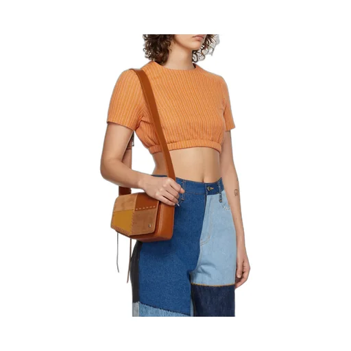 Round Collar Short T-Shirt