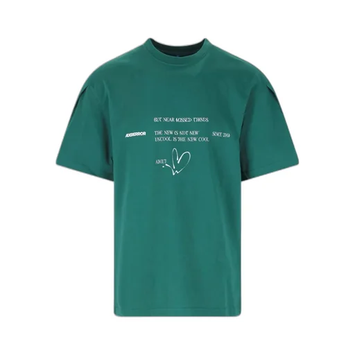 Short-Sleeved Round Collar T-Shirt