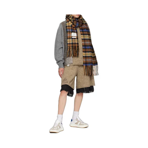 Tartan Fringed Scarf