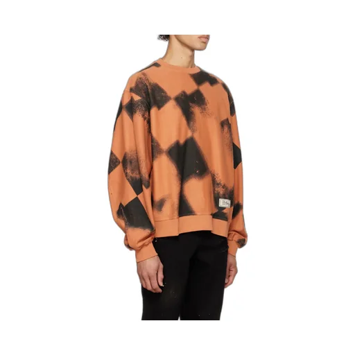 Round-Necked Printed Sweater