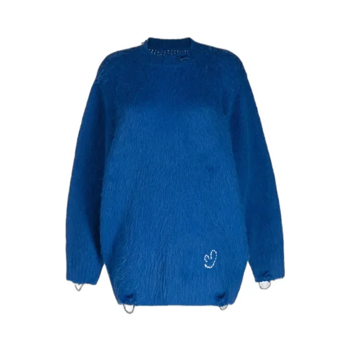 Imitation Fleece Knitted Sweater